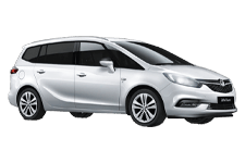 Van Hire Congleton - Vauxhall Zafira 5 + 2 - Minibus hire Congleton